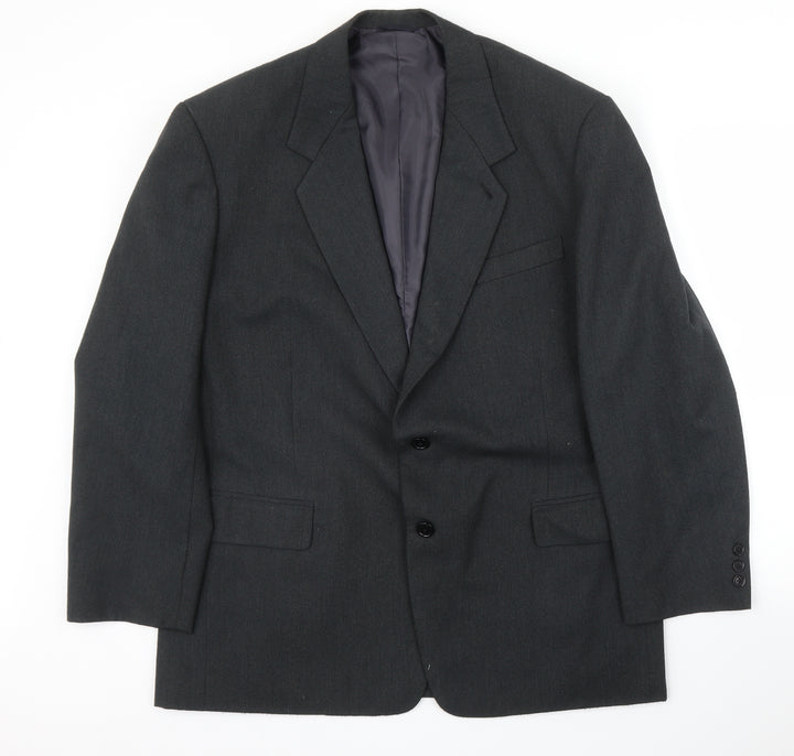 Preworn Mens Grey   Jacket Suit Jacket Size 42