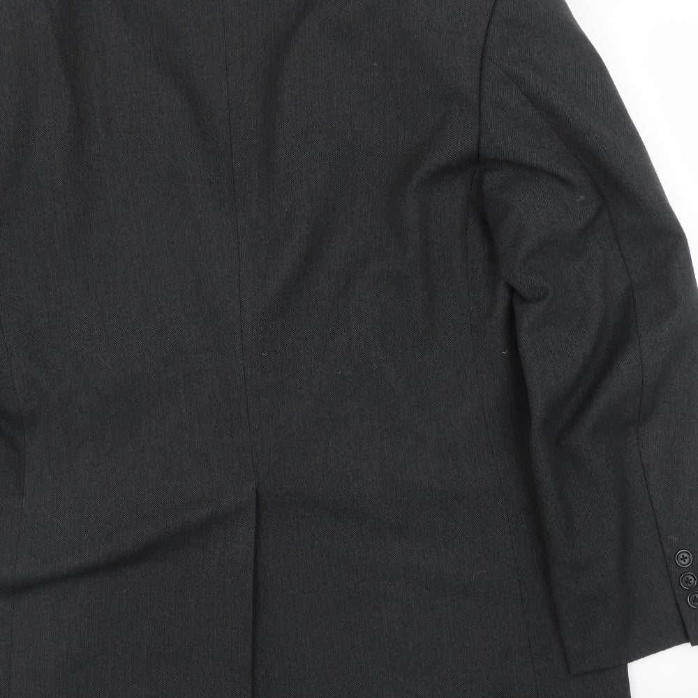 Preworn Mens Grey   Jacket Suit Jacket Size 42