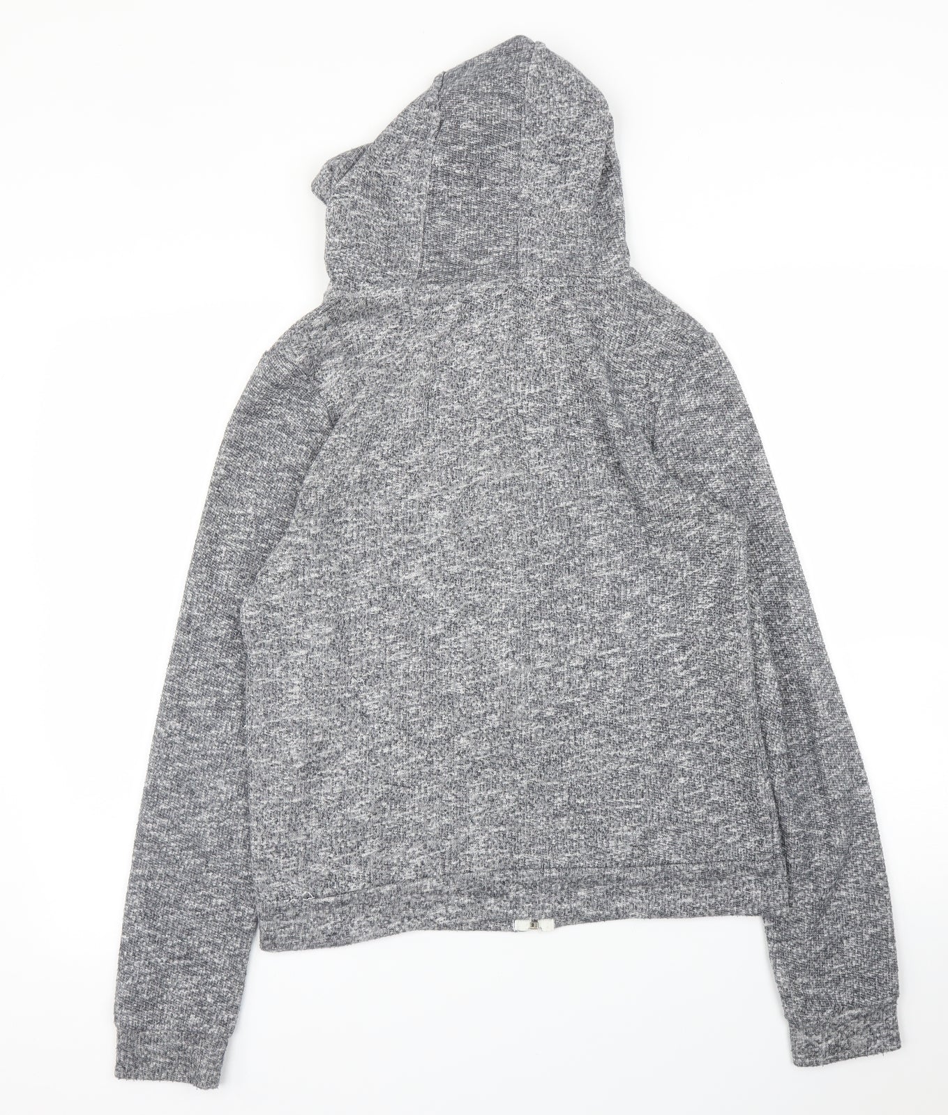 Primark Womens Grey   Full Zip Hoodie Size 12