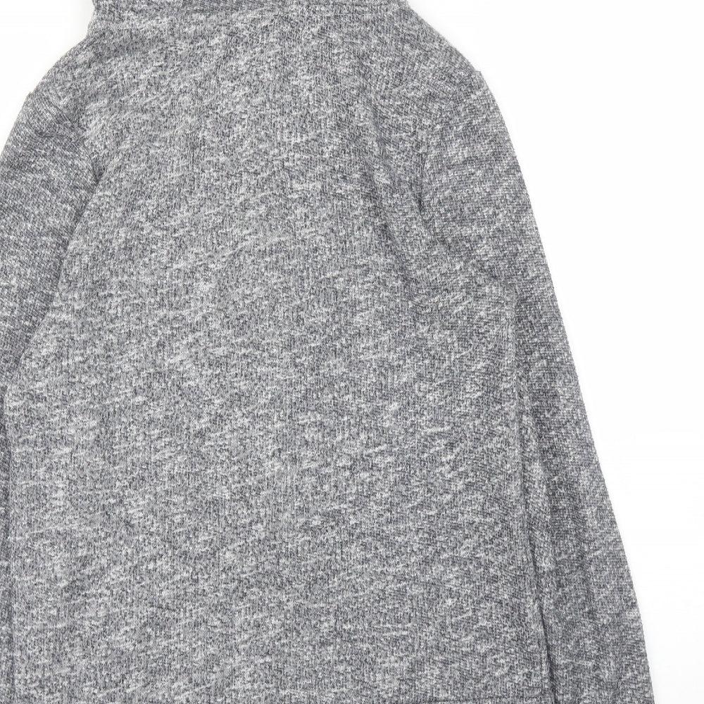 Primark Womens Grey   Full Zip Hoodie Size 12