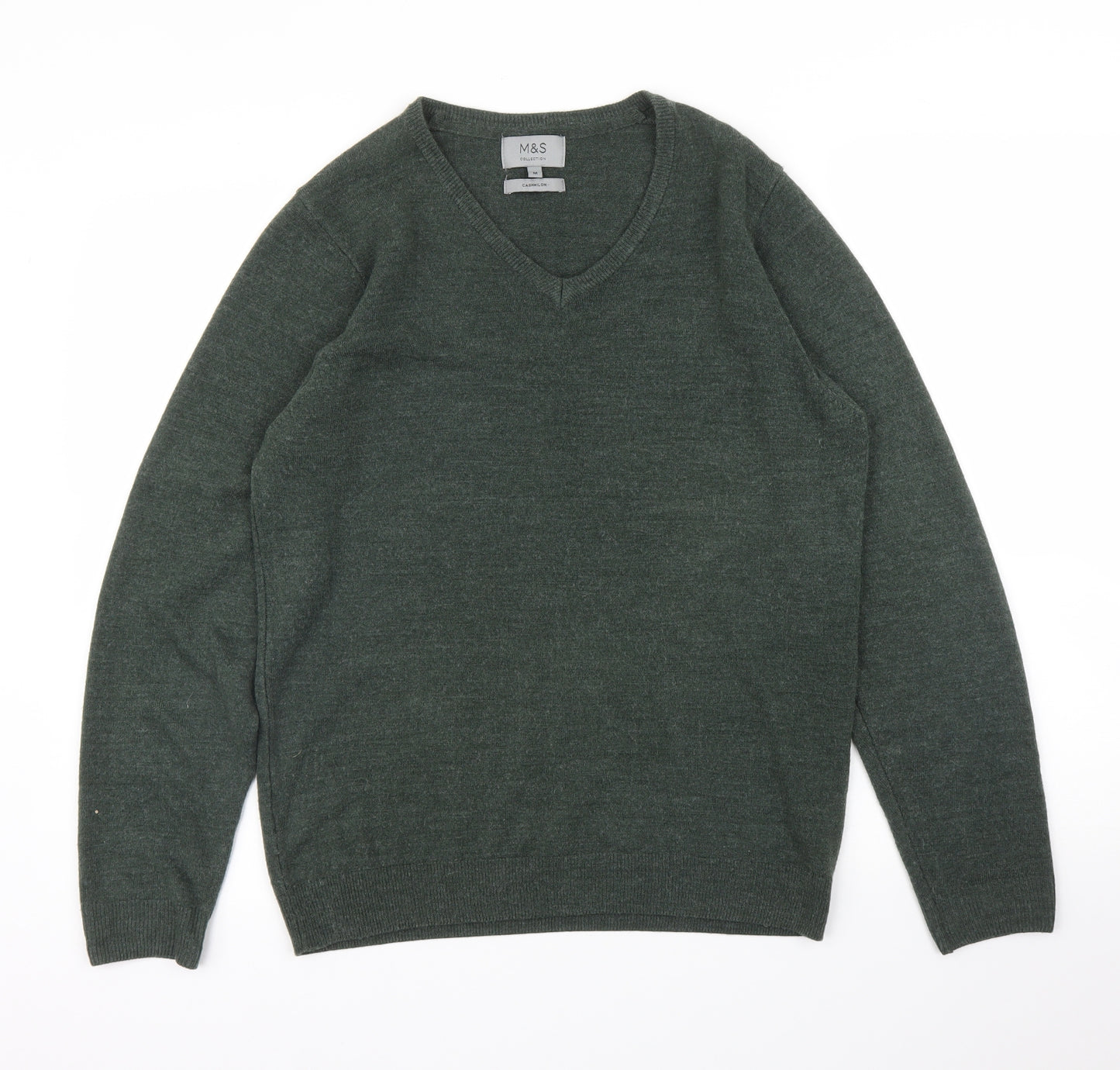 M&S Mens Green   Pullover Jumper Size M
