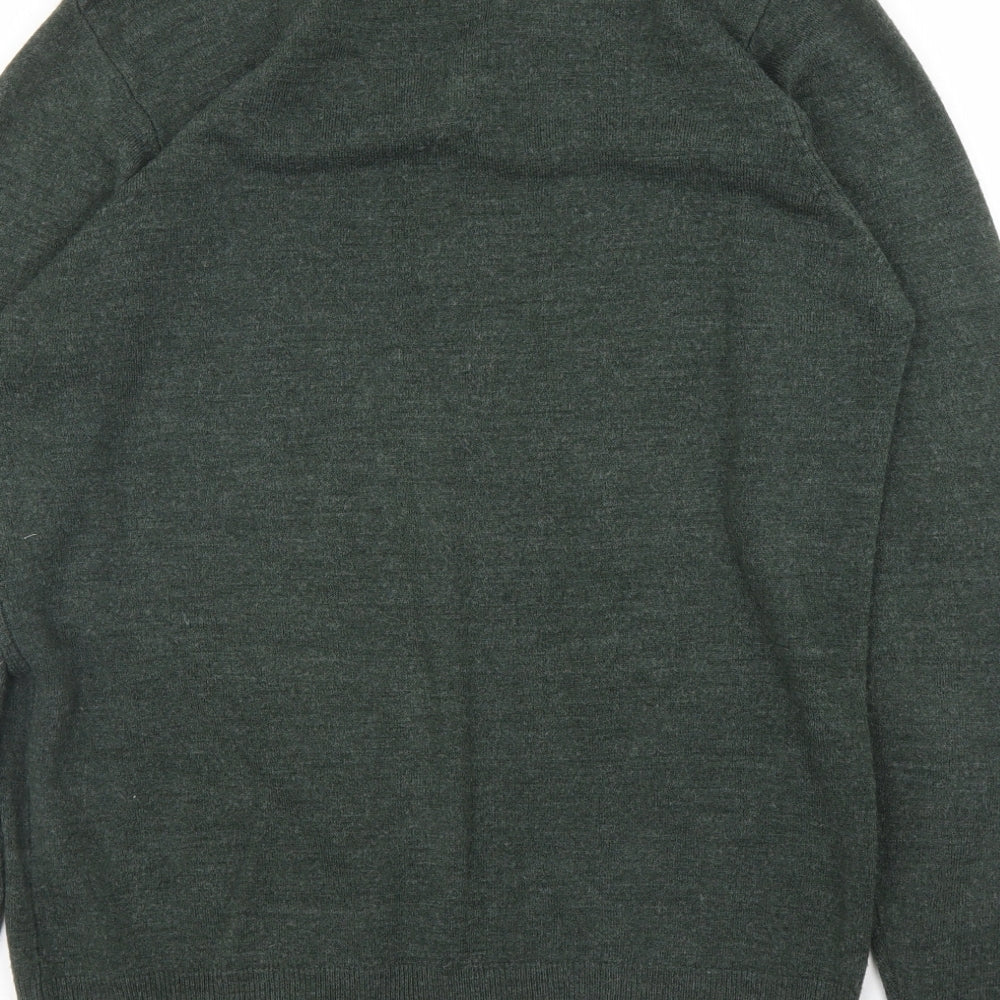 M&S Mens Green   Pullover Jumper Size M