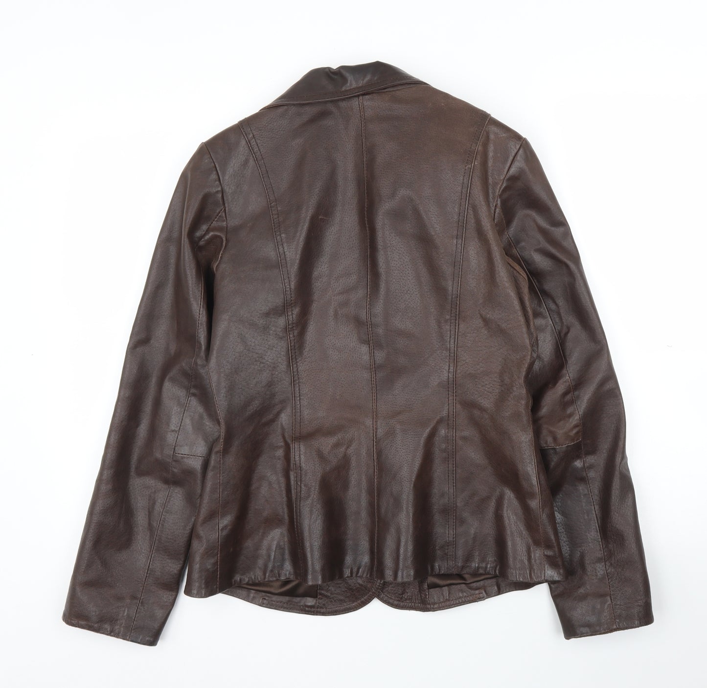 Bay Womens Brown   Military Jacket Jacket Size 12
