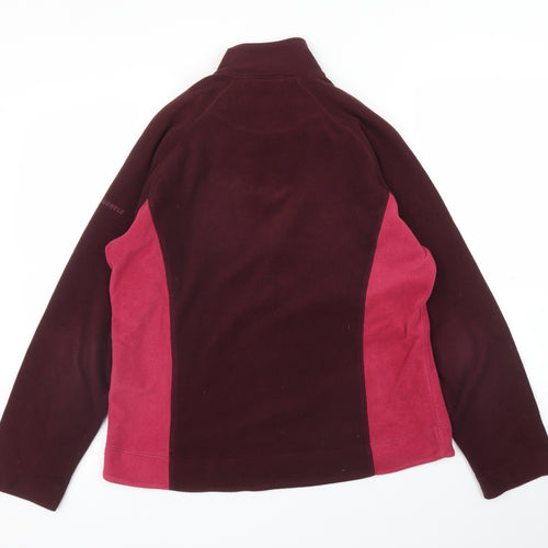 Campagnolo Womens Purple  Fleece Pullover Jumper Size 12