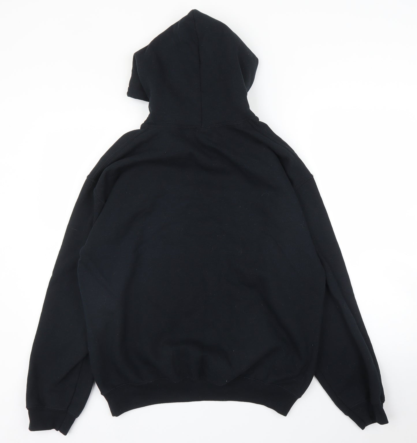 Gildan Mens Black   Pullover Hoodie Size M