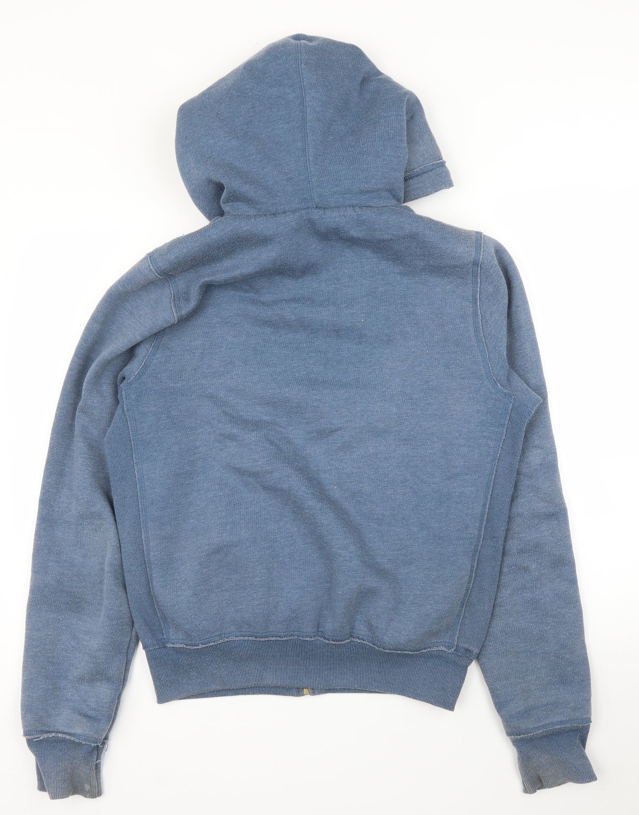 YELLOW RAT BASTARD Womens Blue   Full Zip Hoodie Size XL