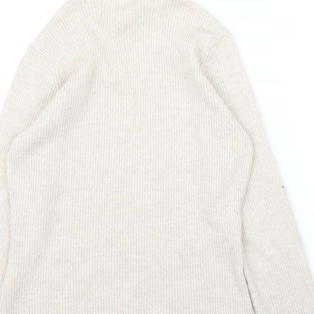 M&S Womens Beige   Pullover Jumper Size 14