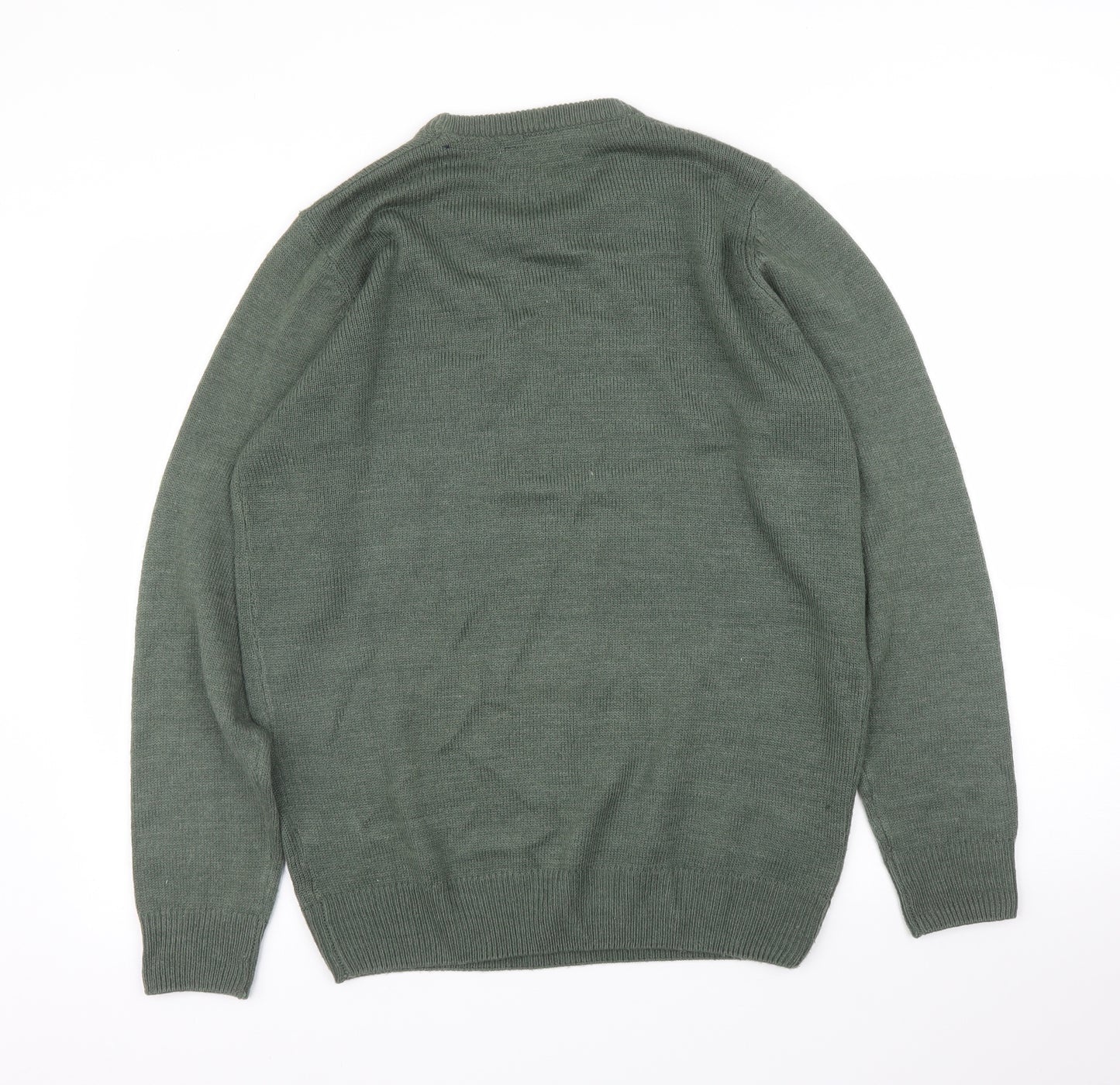 EWM Mens Green   Pullover Jumper Size M