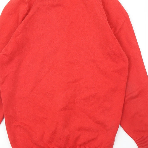 Trutex Boys Red   Pullover Jumper Size 9 Years