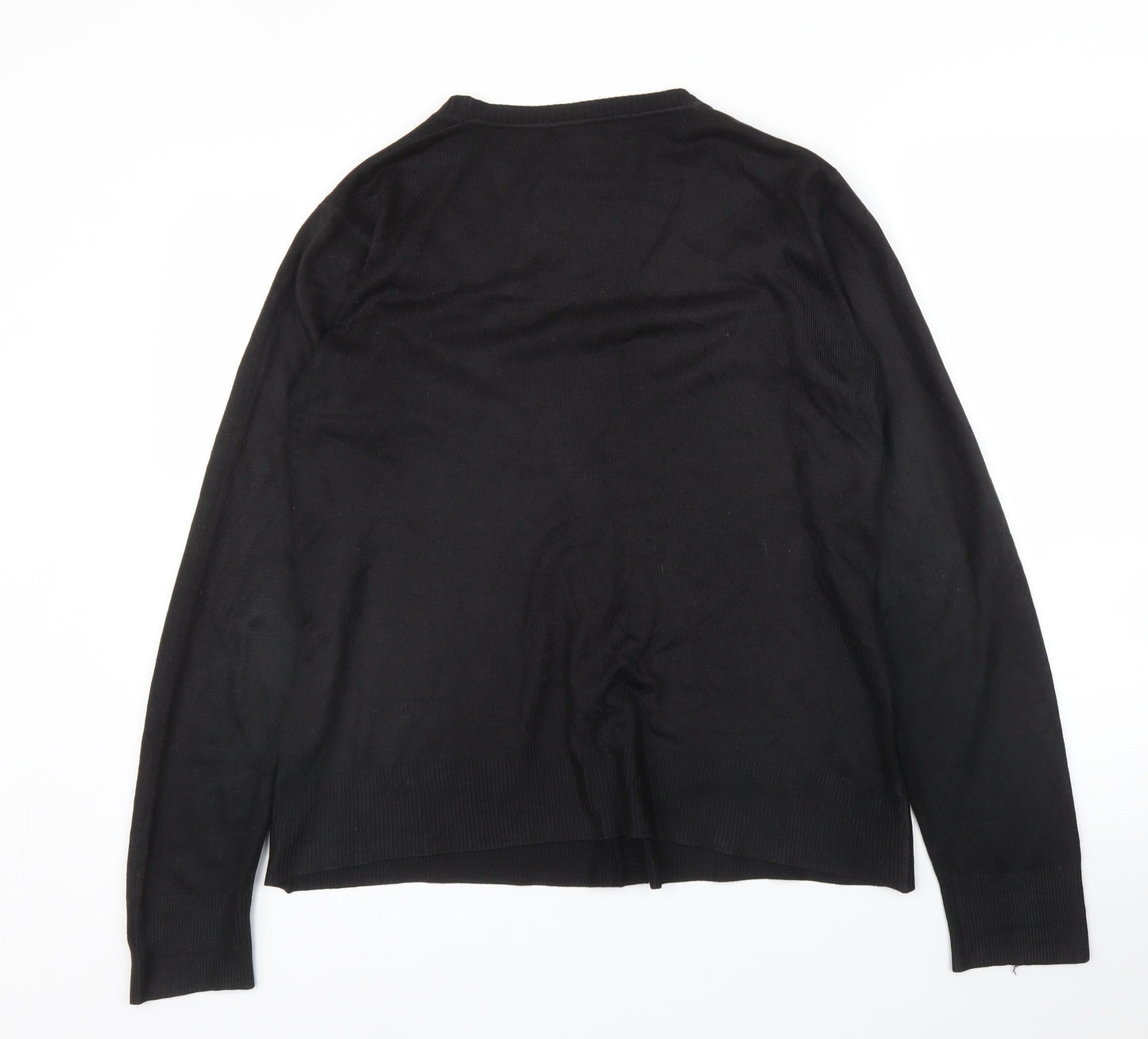 Primark Womens Black   Cardigan Jumper Size 16