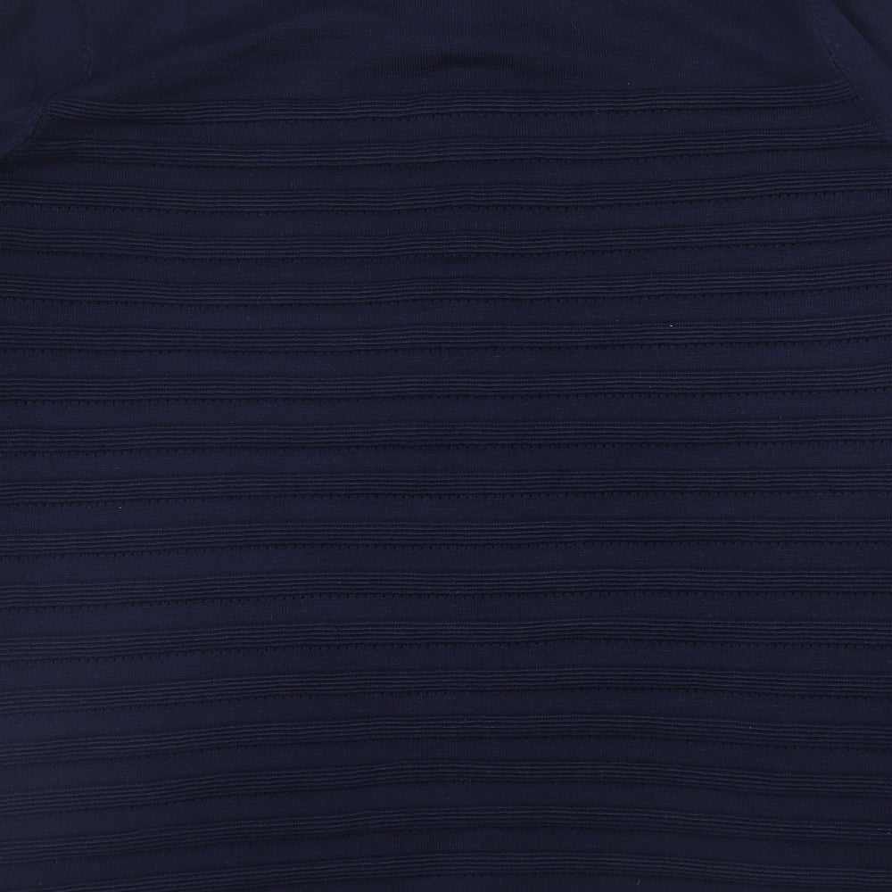 Bonmarché Womens Blue   Cardigan Jumper Size L