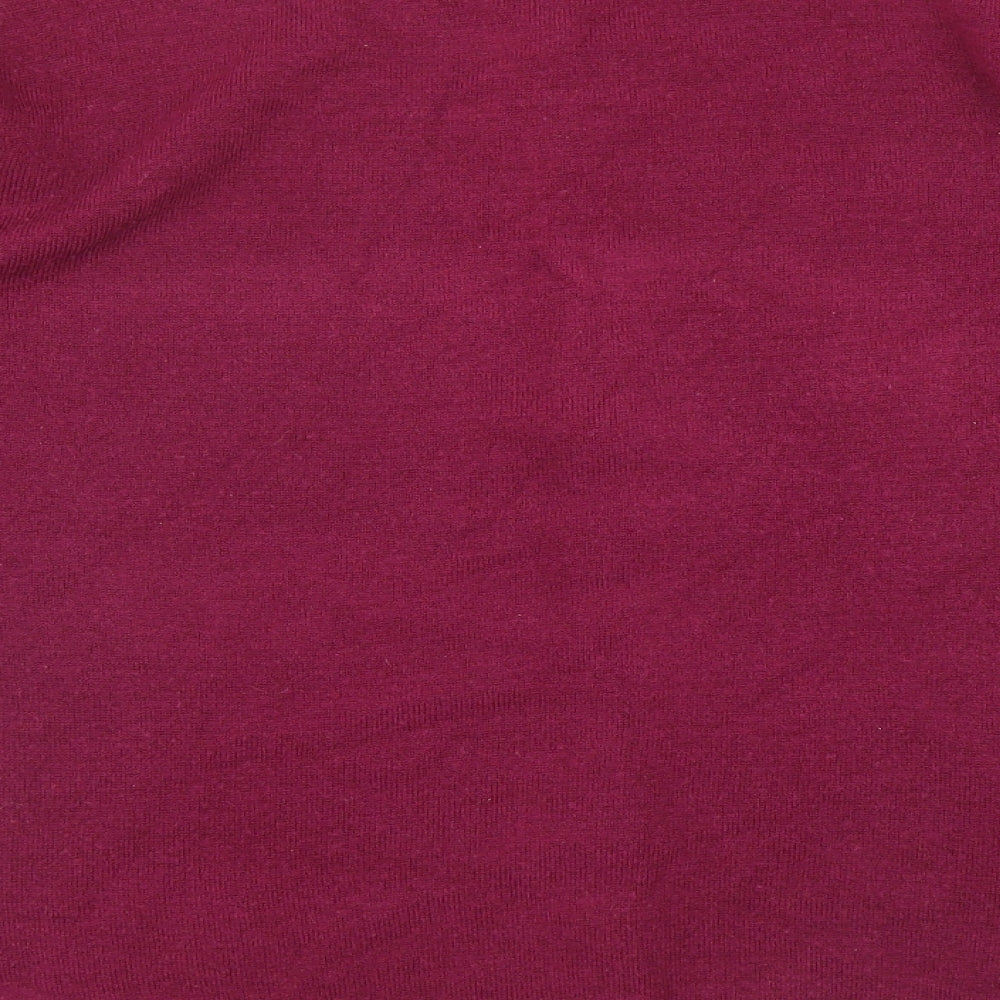 M&S Womens Purple   Cardigan Jumper Size 14