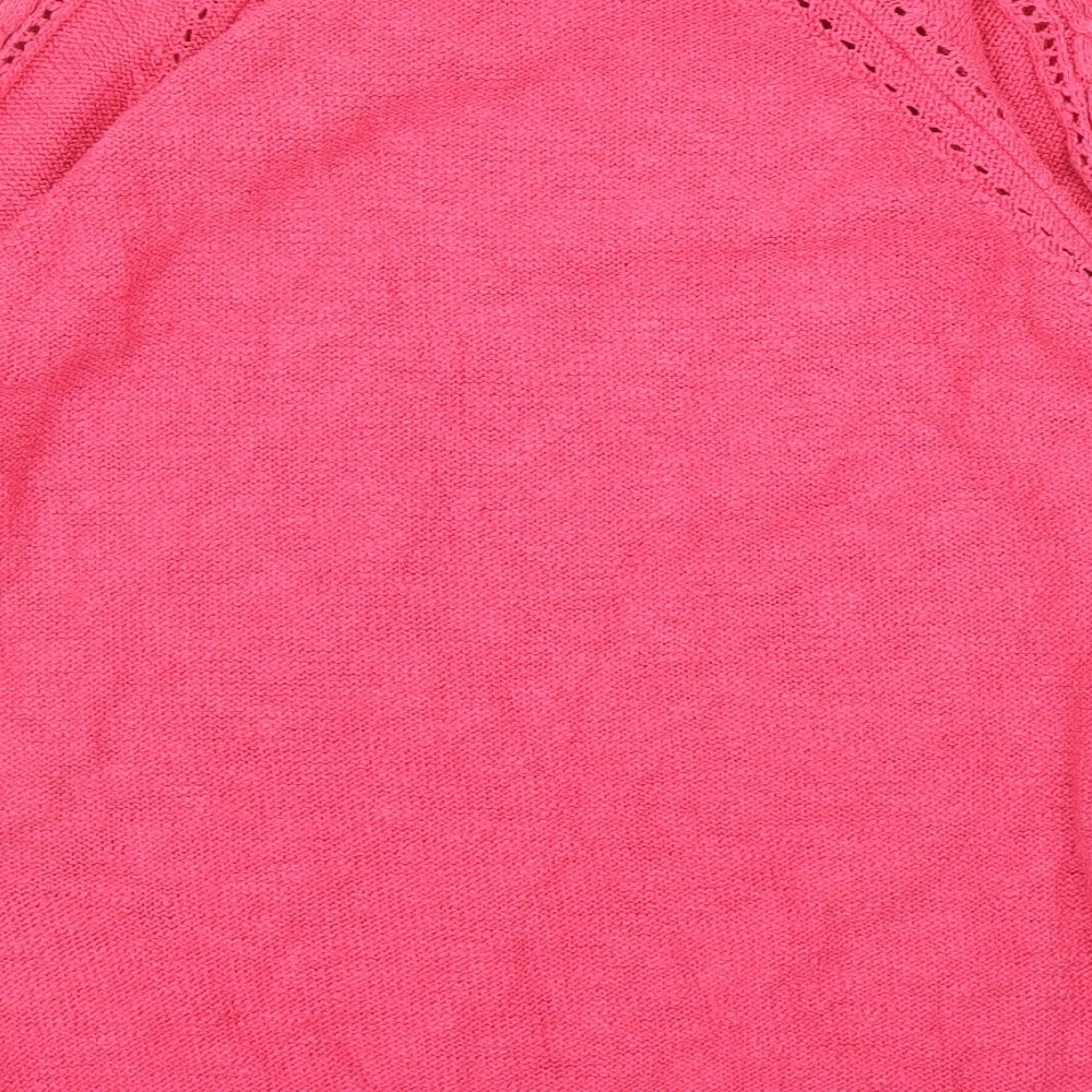 M&S Womens Pink   Pullover Jumper Size 14