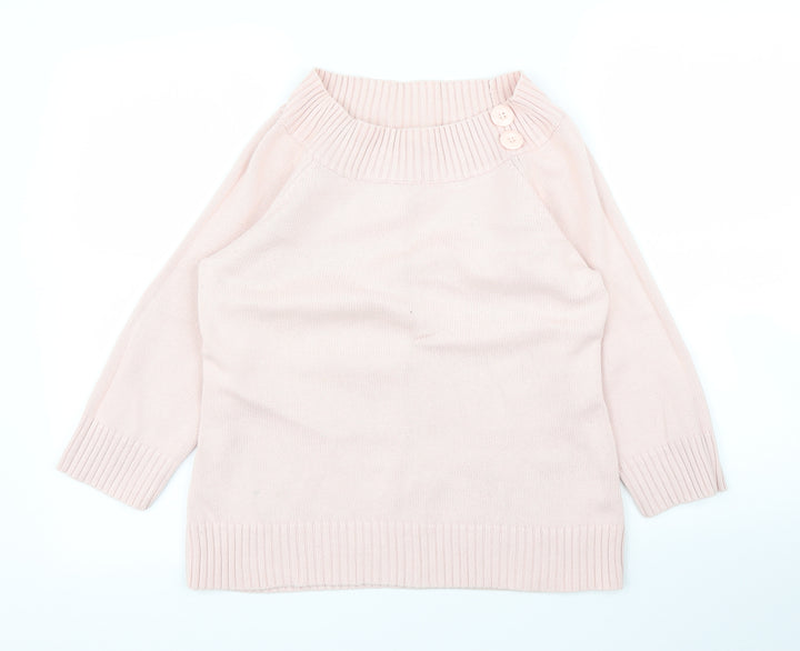 BHS Womens Pink   Pullover Jumper Size 14
