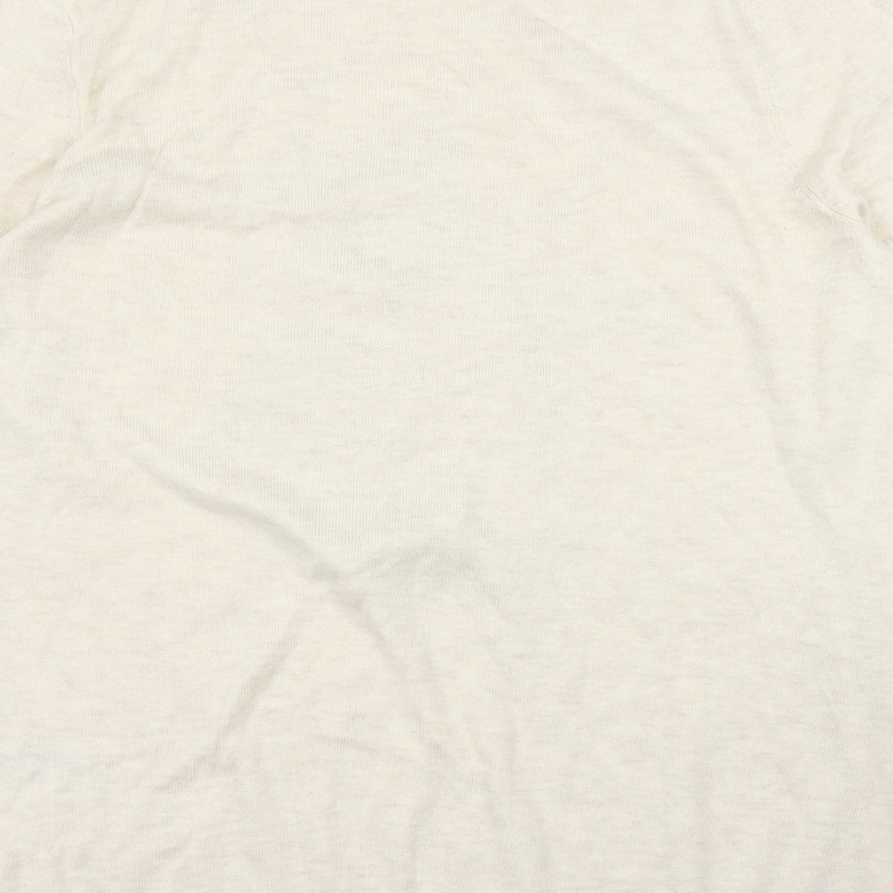 Debenhams Womens Beige   Pullover Jumper Size 20  - Christmas
