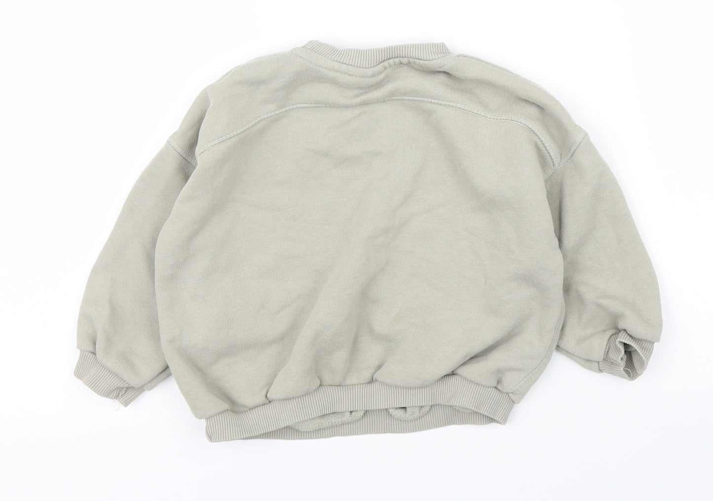 Zara Baby Green   Pullover Jumper Size 18-24 Months