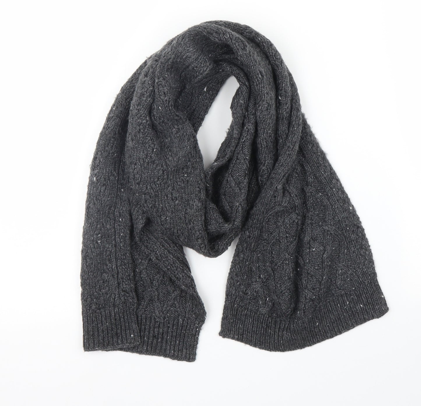 Preworn Unisex Grey    Scarf