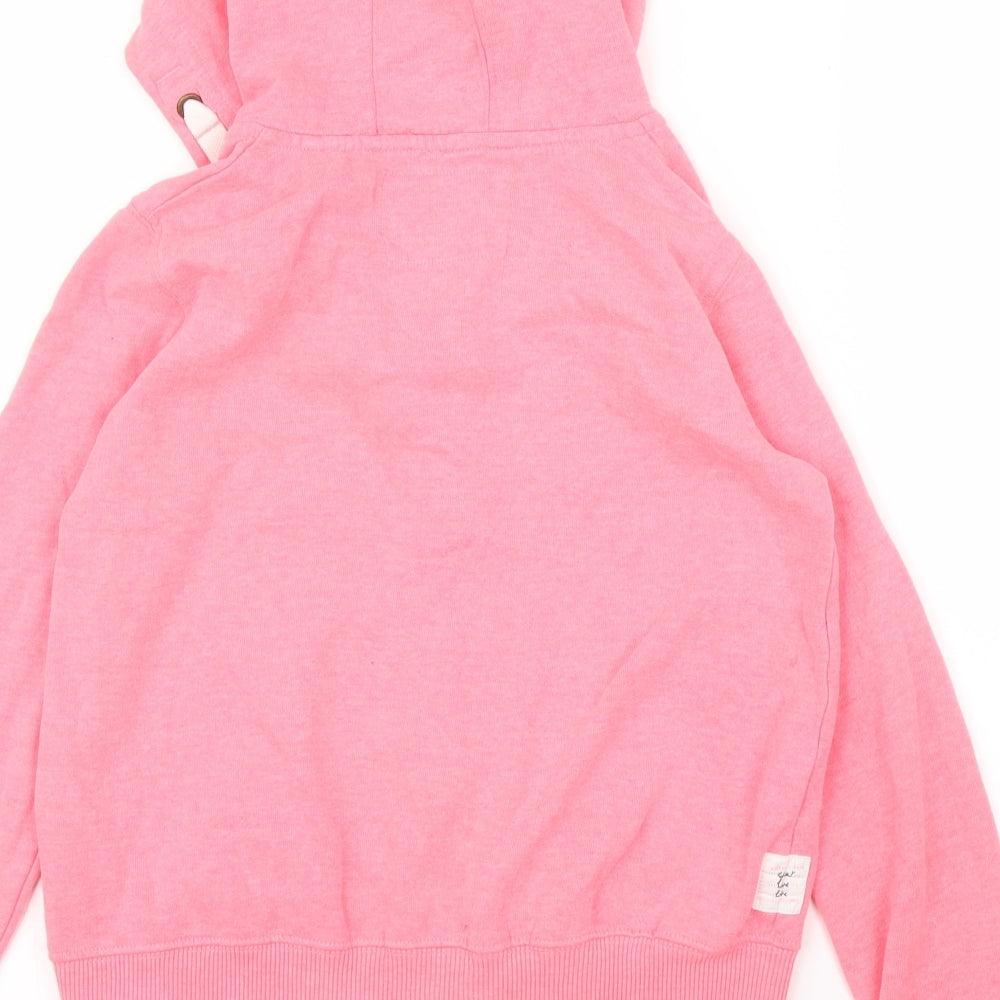 NEXT Girls Pink   Full Zip Hoodie Size 11 Years