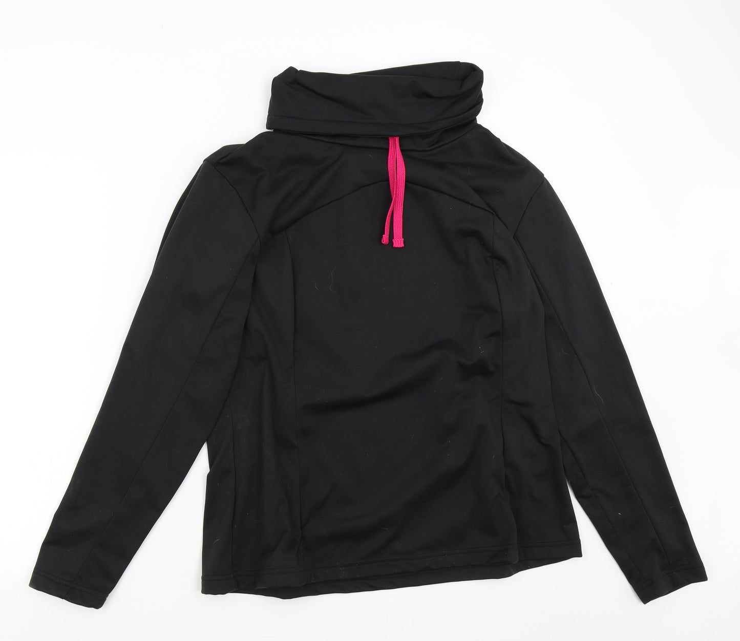 DECATHLON Womens Black   Pullover Jumper Size 2XL