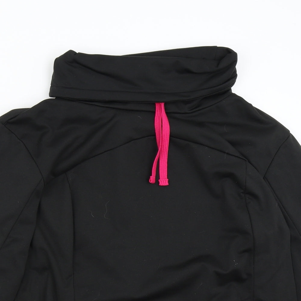 DECATHLON Womens Black   Pullover Jumper Size 2XL