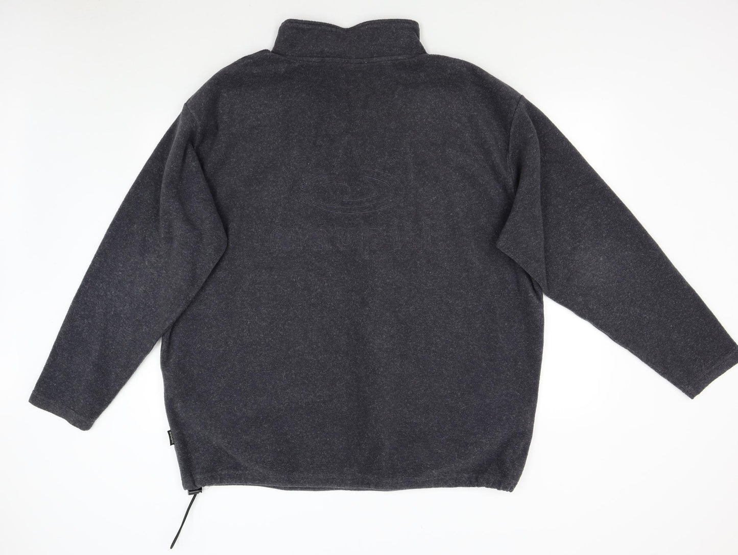 Maupiti Mens Grey  Fleece Pullover Jumper Size XL