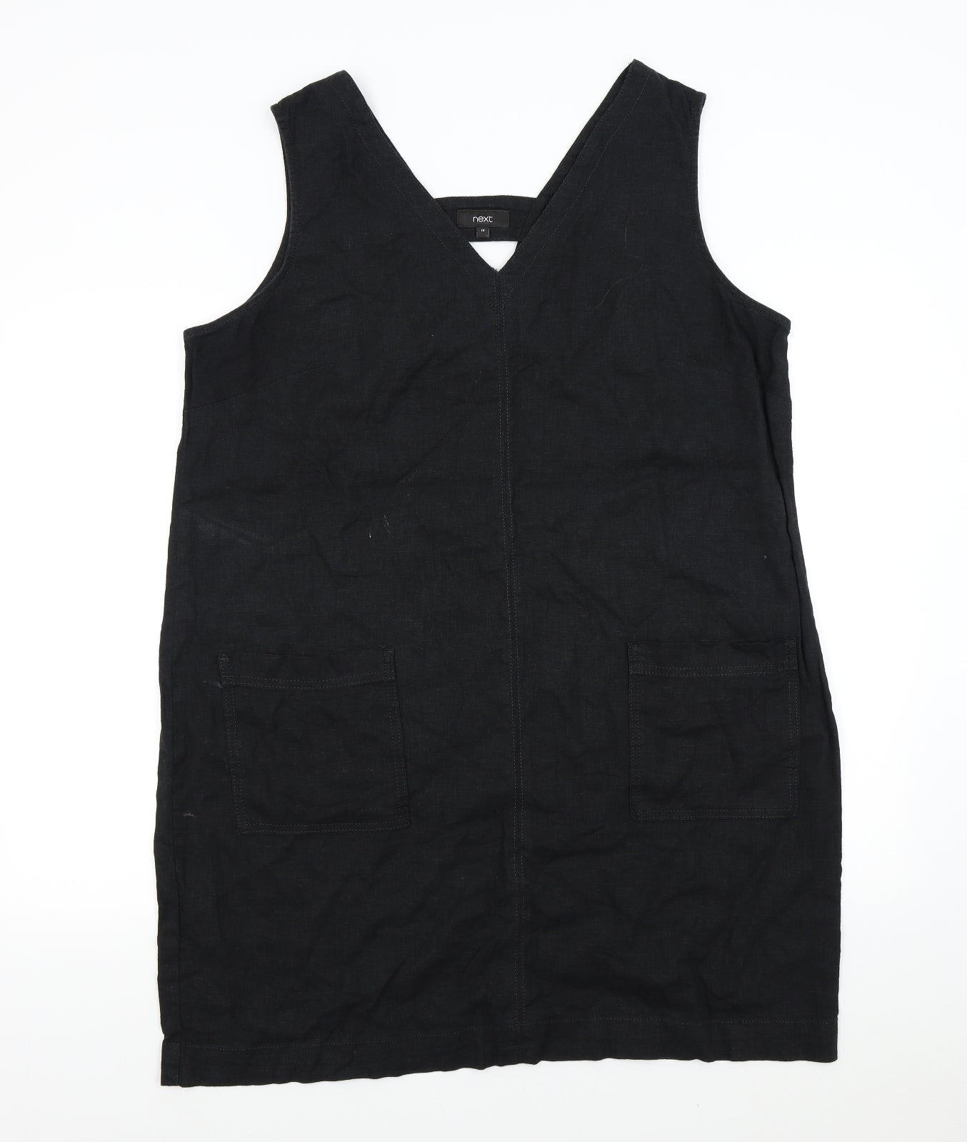 NEXT Womens Black   Slip Dress  Size 18