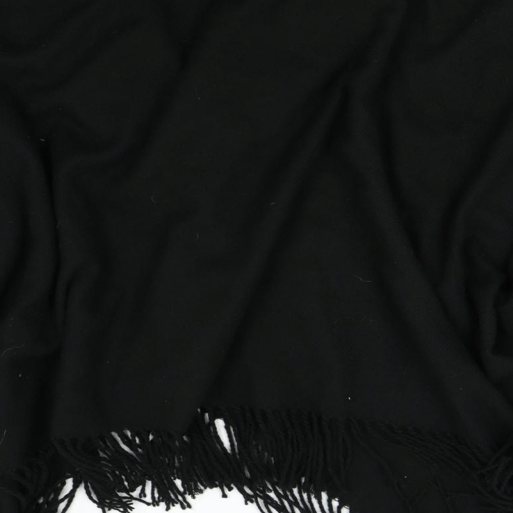 Preworn Womens Black  Knit Jacket Poncho One Size