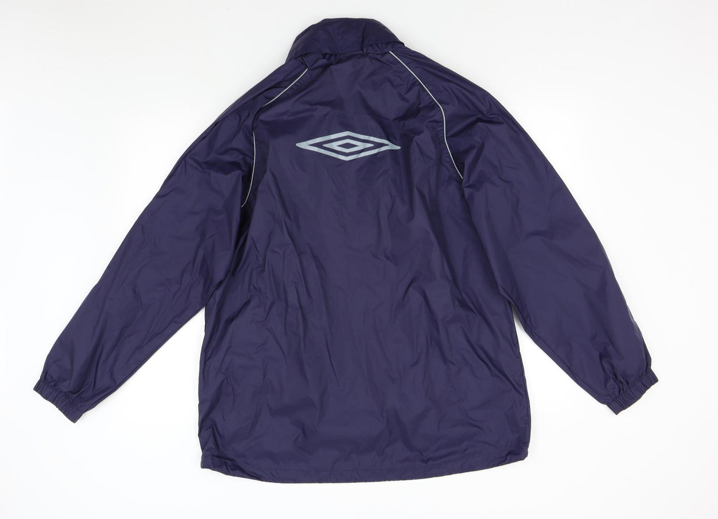 Umbro Mens Blue   Overcoat Coat Size L