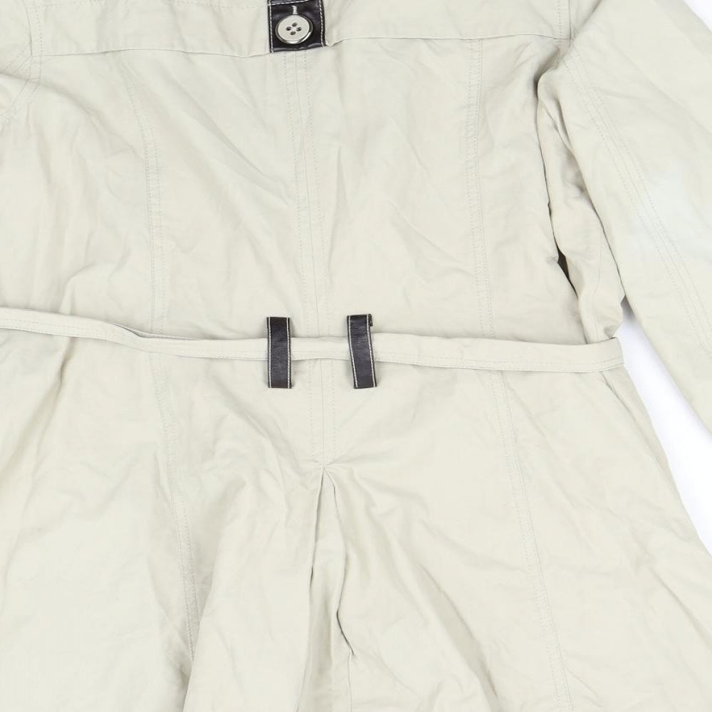 Limited Collection Womens Beige   Trench Coat Coat Size 16