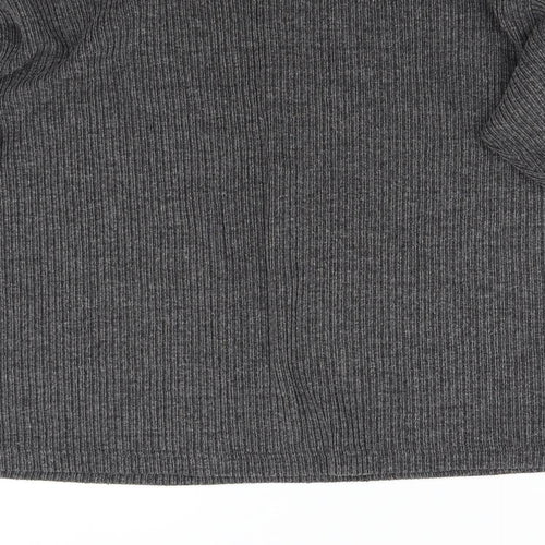 Joie de Vivre Womens Grey  Knit Pullover Jumper Size M