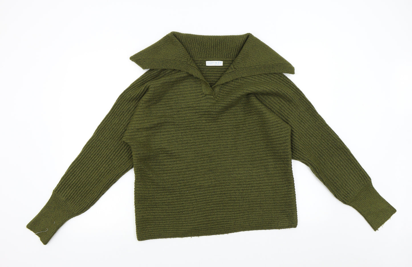 Primark Womens Green  Knit Pullover Jumper Size 12