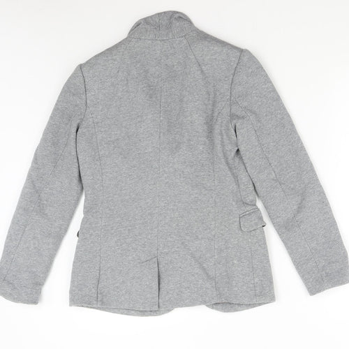 H&M Womens Grey   Jacket Blazer Size 12