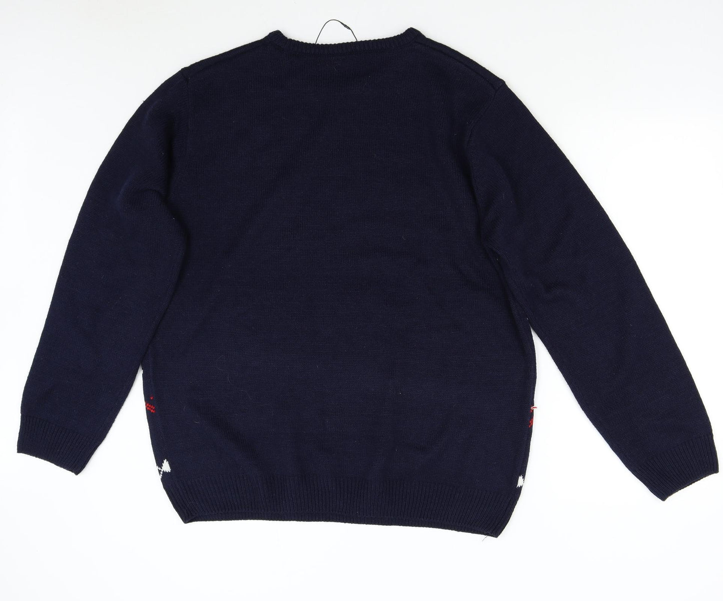 Primark Mens Blue  Knit Pullover Jumper Size 2XL  - Home Alone Christmas