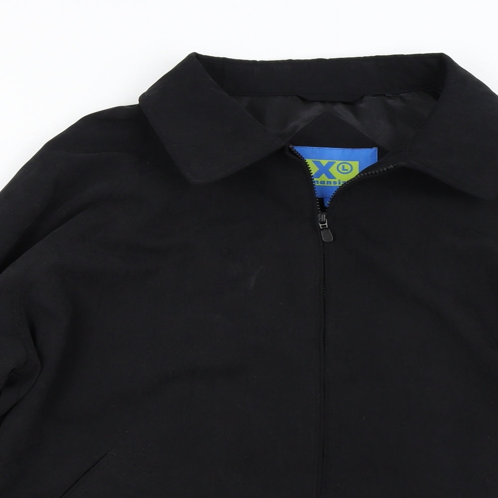 Mansize Mens Black   Jacket  Size 2XL