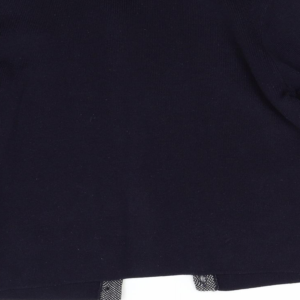 M&S Womens Blue  Knit Cardigan Jumper Size 14