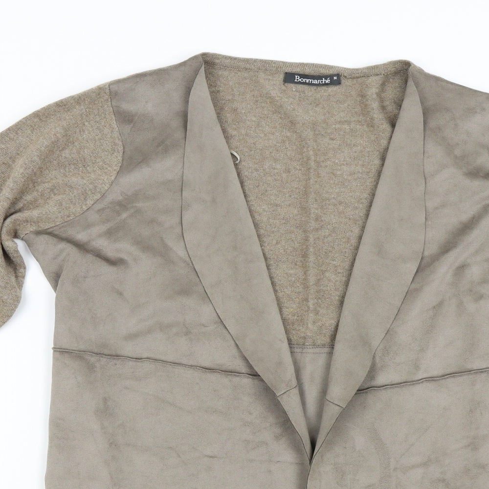 Bonmarché Womens Brown   Cardigan Jumper Size M