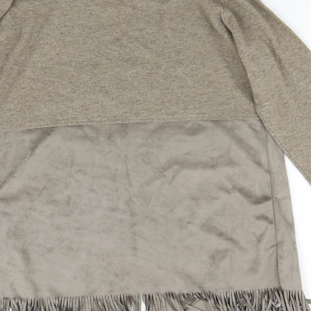 Bonmarché Womens Brown   Cardigan Jumper Size M