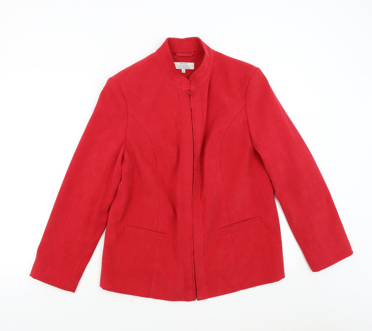 Honor Millburn Womens Red   Jacket  Size 16
