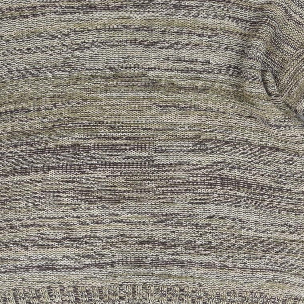 TU Womens Brown  Knit Pullover Jumper Size 16