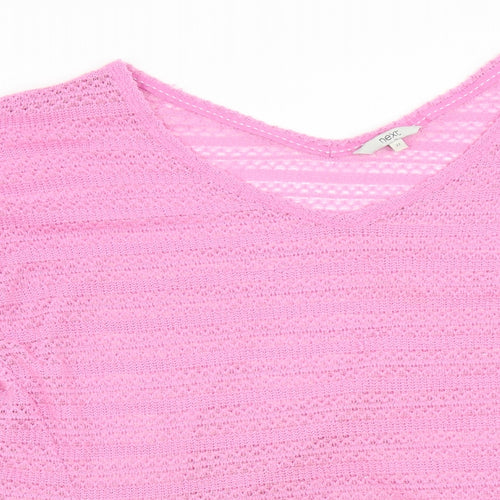 NEXT Womens Pink  Knit Pullover Jumper Size 22