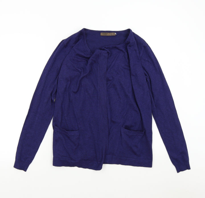Cortefiel Womens Blue Knit Pullover Jumper Size S
