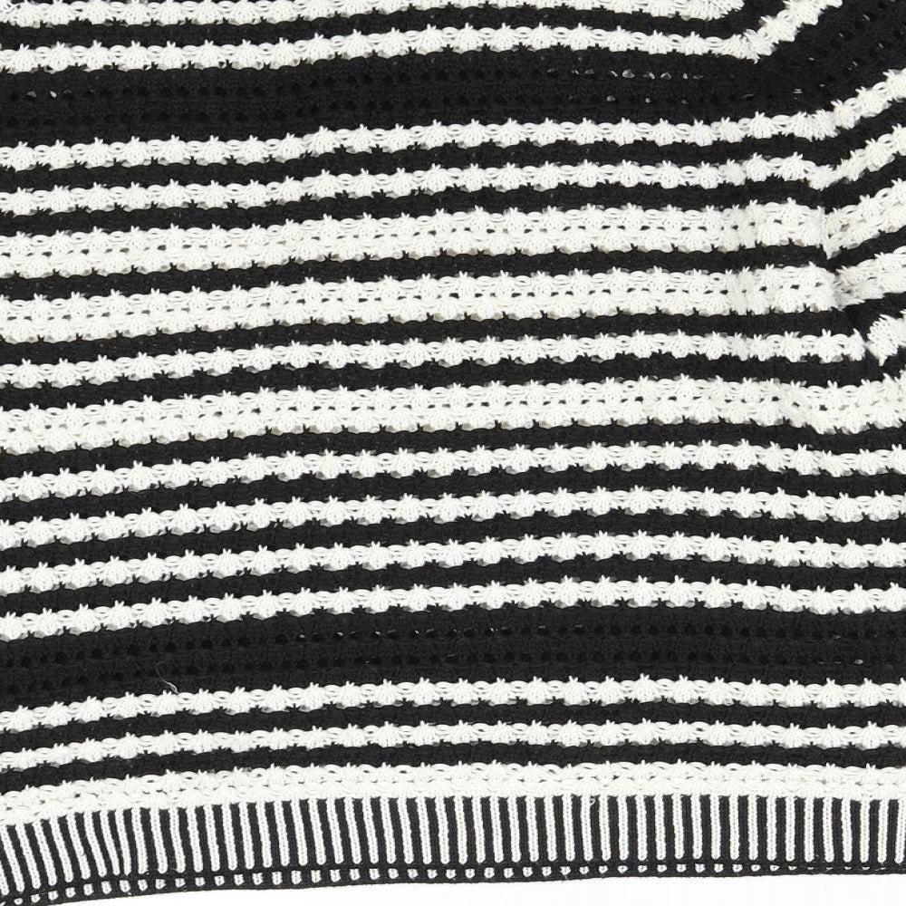 Papaya Womens Multicoloured Striped Knit Pullover Jumper Size M