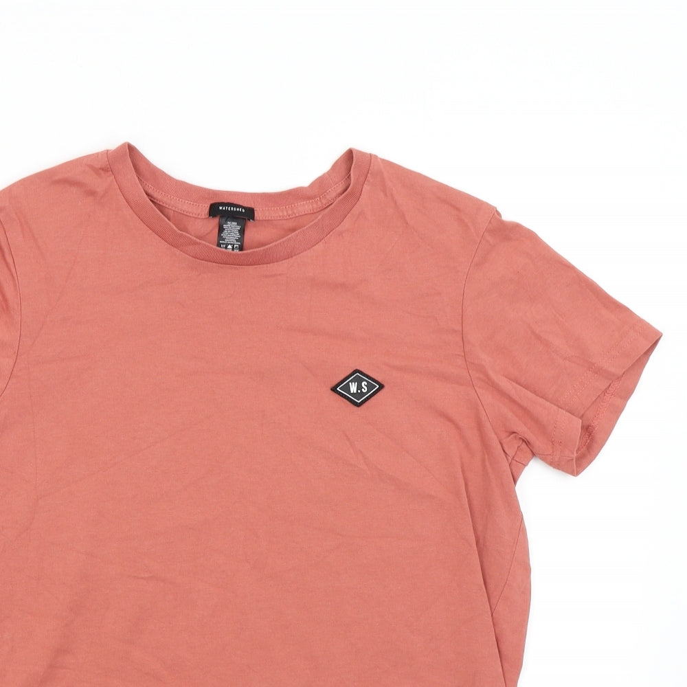 Watershed Womens Pink   Basic T-Shirt Size M