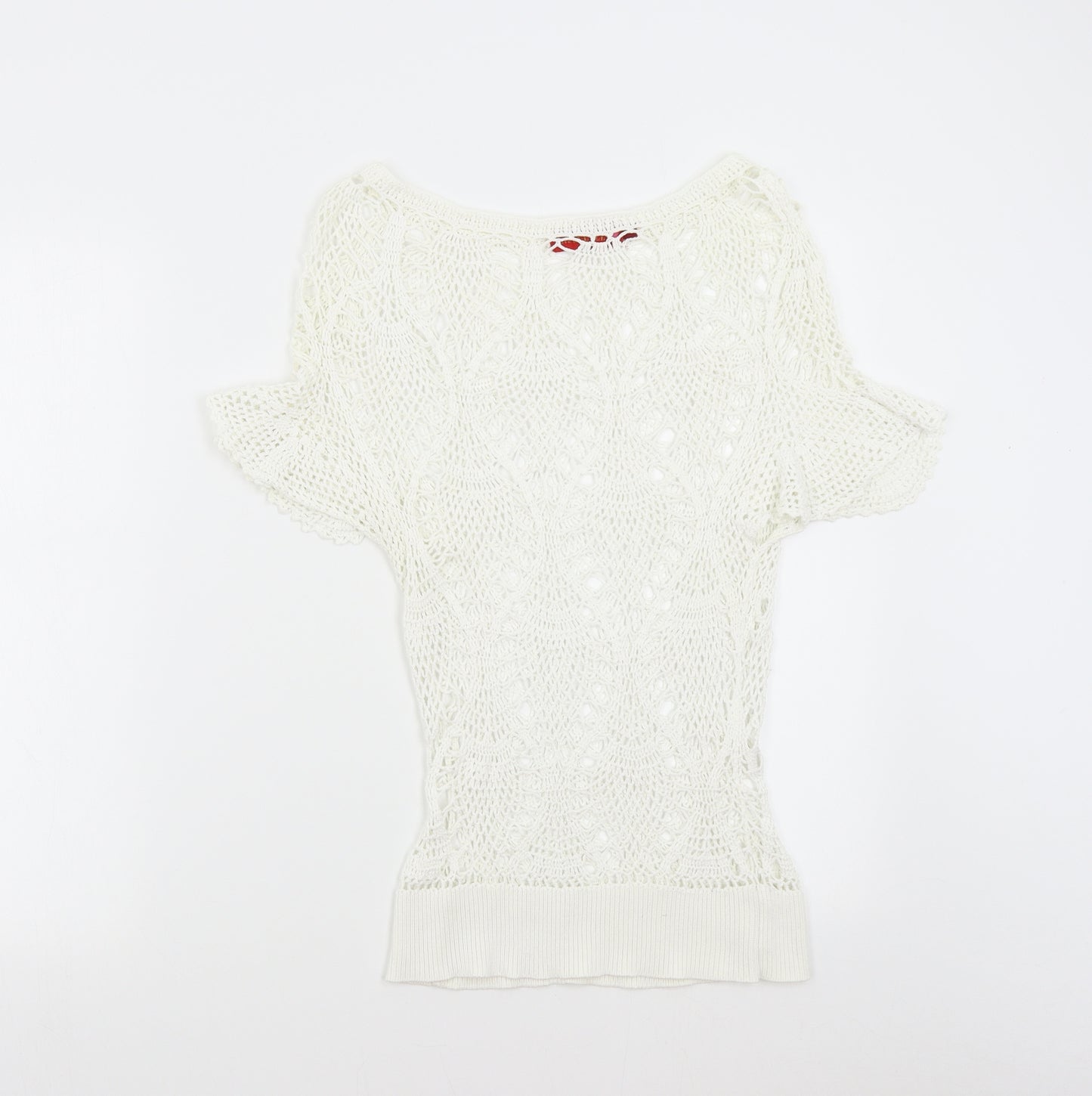 Influence Womens Ivory   Pullover Jumper Size M