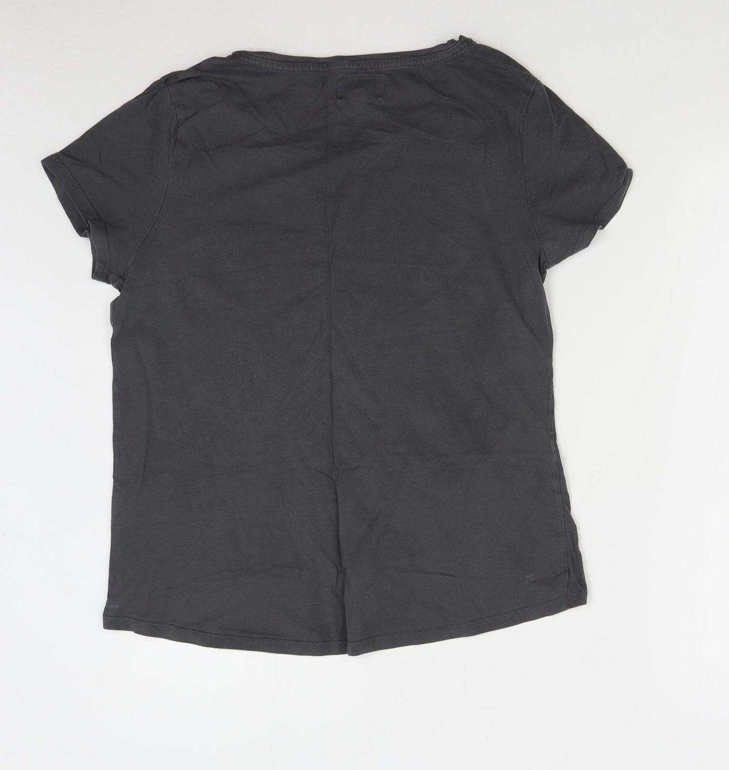NEXT Womens Grey Solid  Top Pyjama Top Size M