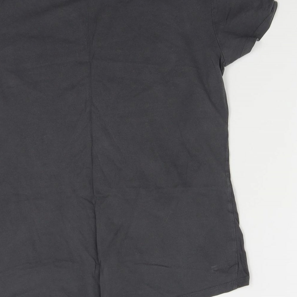 NEXT Womens Grey Solid  Top Pyjama Top Size M