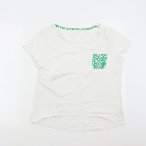 NEXT Womens White   Top Pyjama Top Size M
