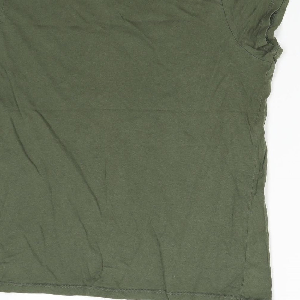 Primark Womens Green   Basic T-Shirt Size S