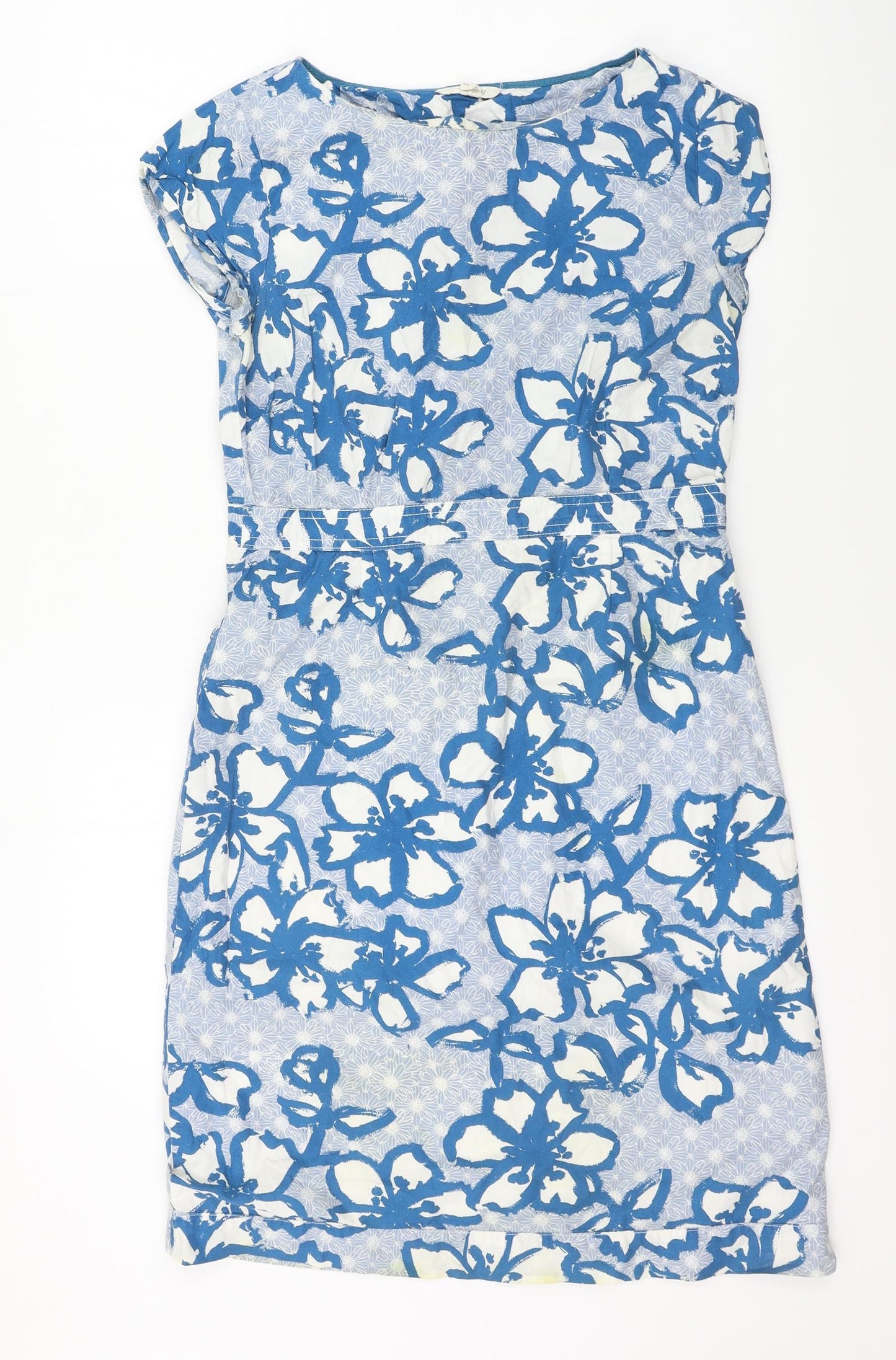 White Stuff  Womens White Floral  Bodycon  Size 10