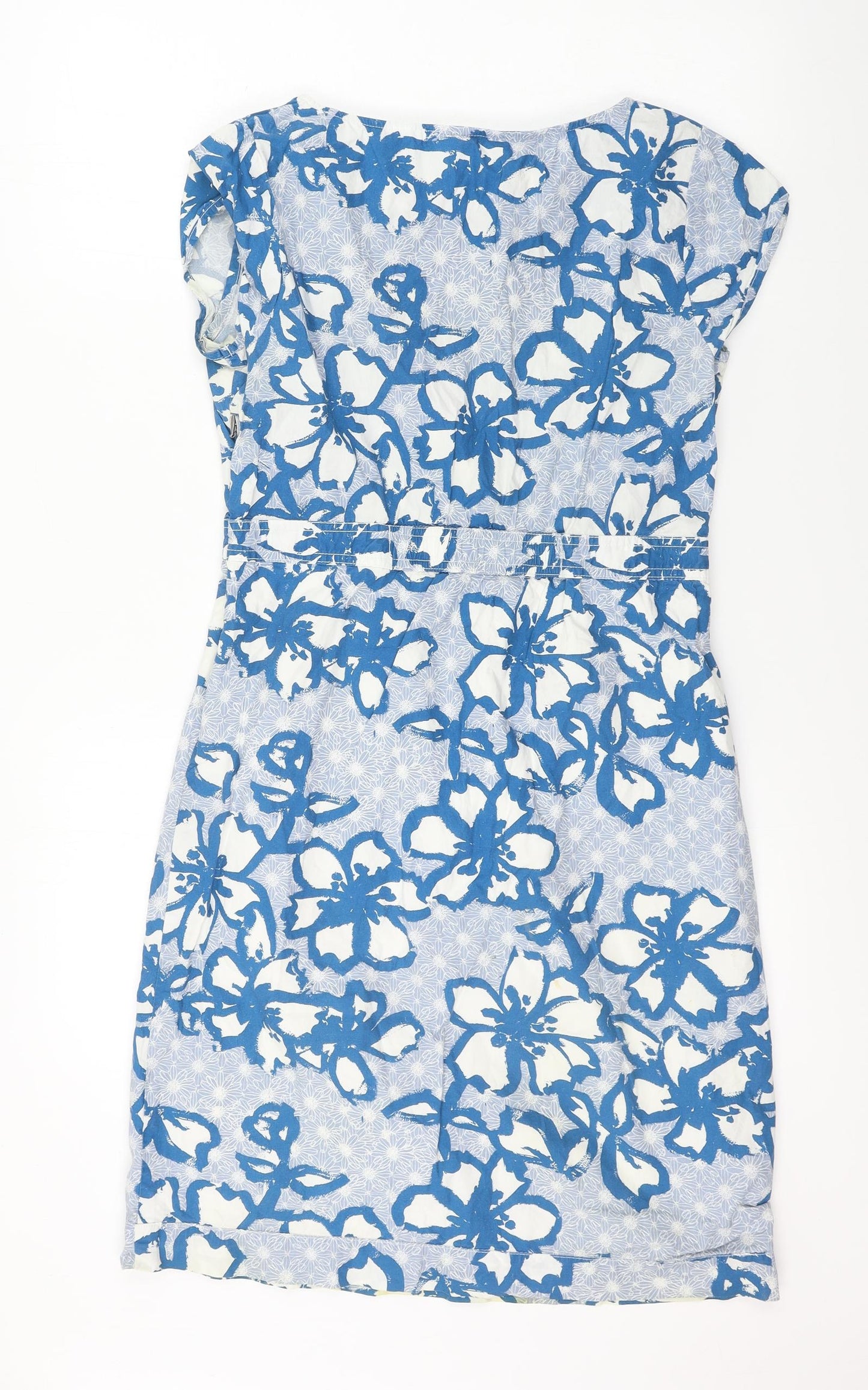 White Stuff  Womens White Floral  Bodycon  Size 10